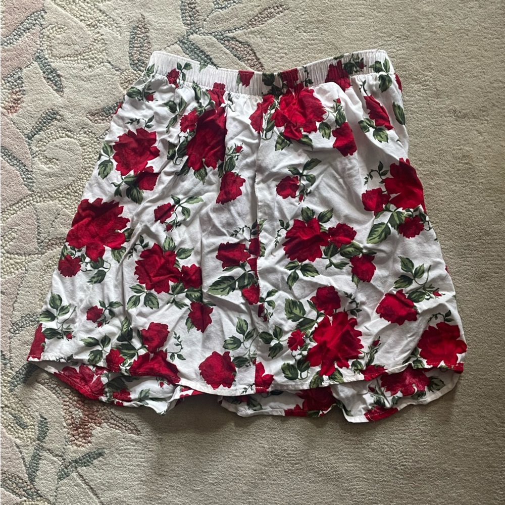 rose skirt